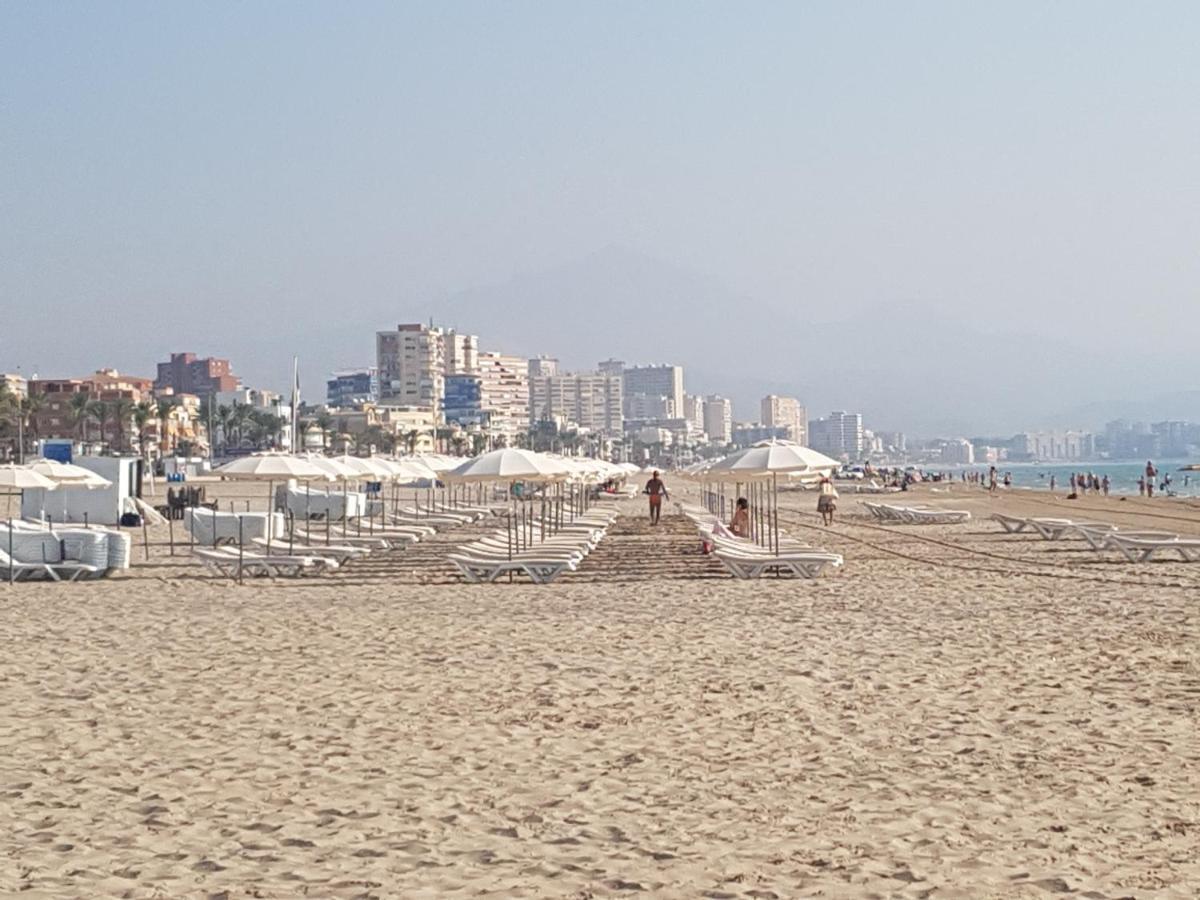 Exclusif Appartement En 1Er Ligne, Vue Imprenable, Piscine, Parking Prive A Playa Mucha Vista, Alicante El Campello Exteriör bild