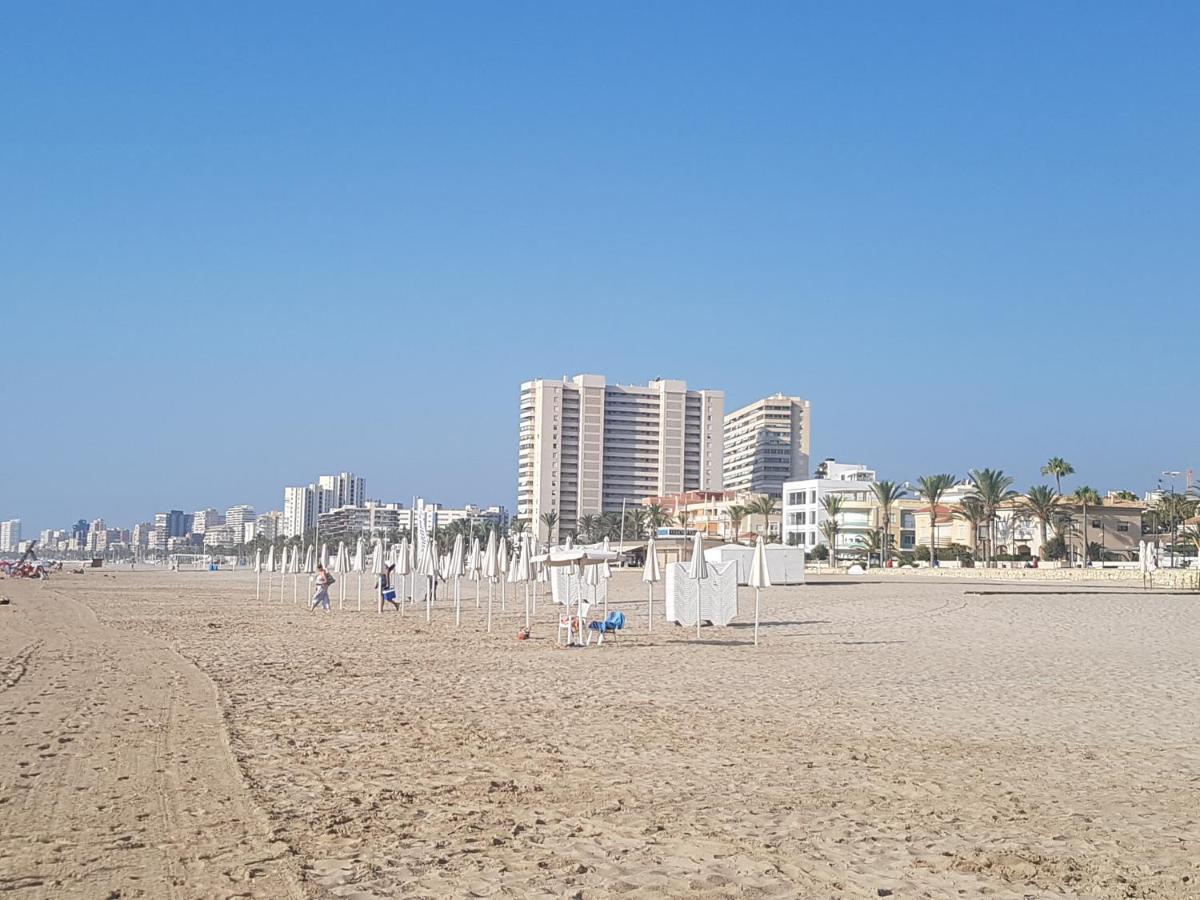 Exclusif Appartement En 1Er Ligne, Vue Imprenable, Piscine, Parking Prive A Playa Mucha Vista, Alicante El Campello Exteriör bild