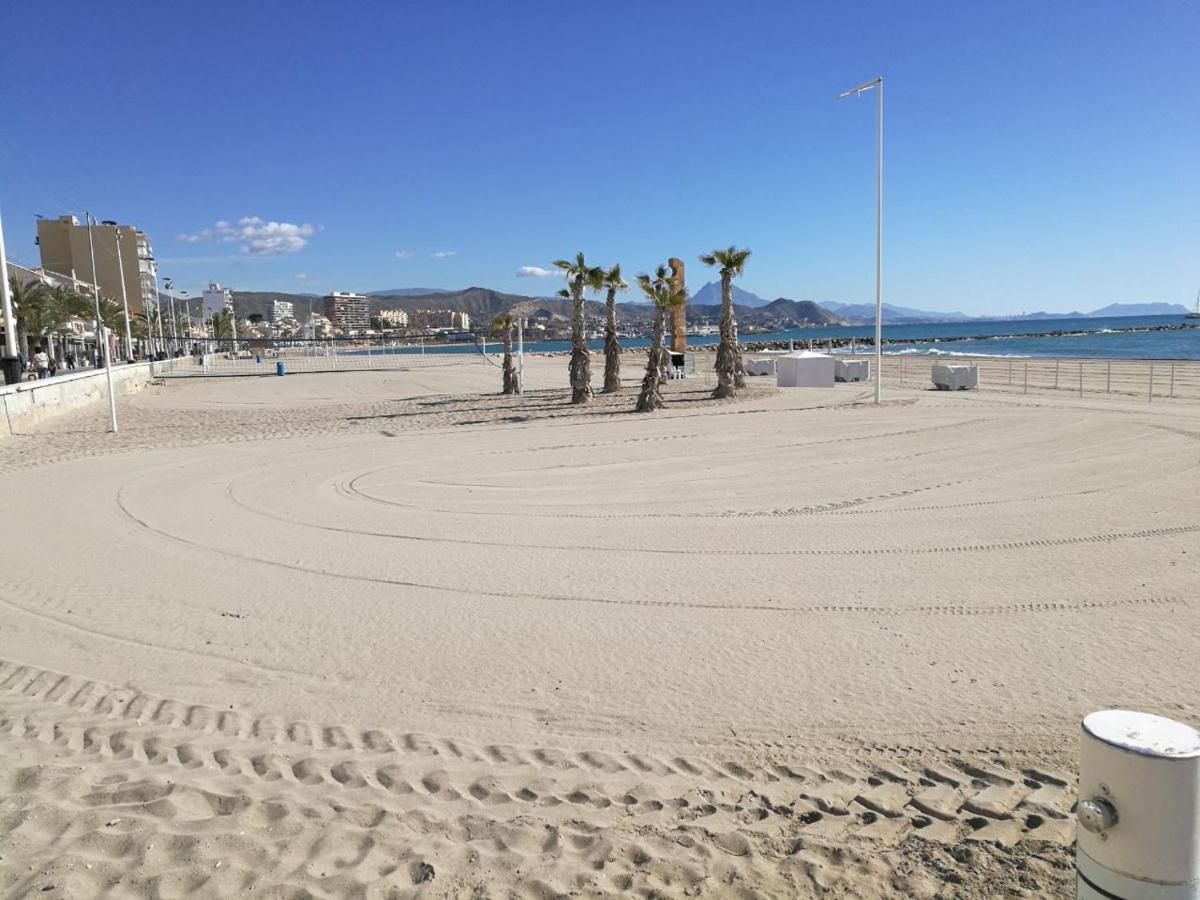Exclusif Appartement En 1Er Ligne, Vue Imprenable, Piscine, Parking Prive A Playa Mucha Vista, Alicante El Campello Exteriör bild